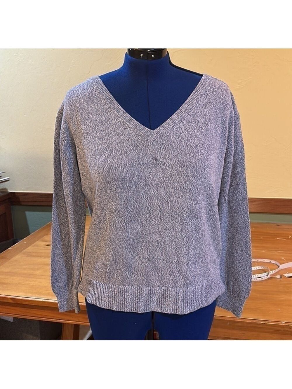Everlane Blue 100% Cotton Sweater
